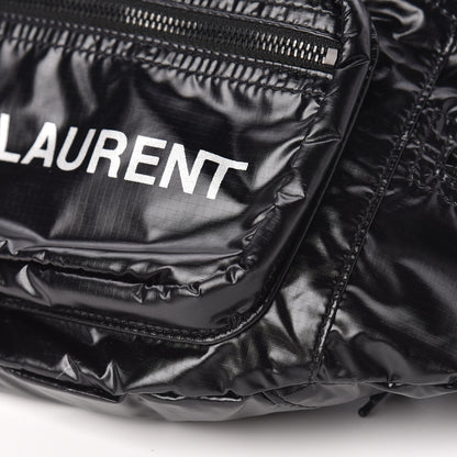Saint Laurent Nylon Logo Nuxx Body Belt Bag Black 8 of 9