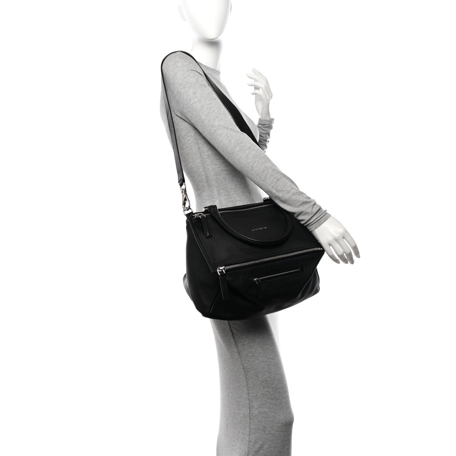 Givenchy Sugar Goatskin Medium Pandora Black 2 of 12
