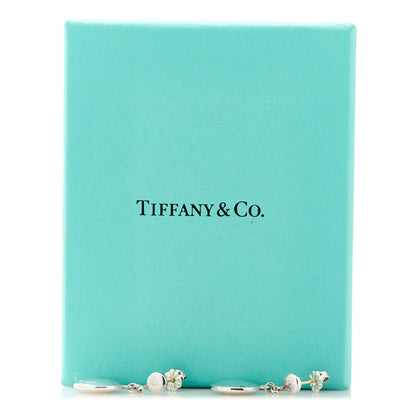 Tiffany Sterling Silver Round Drop Earrings 5 of 5