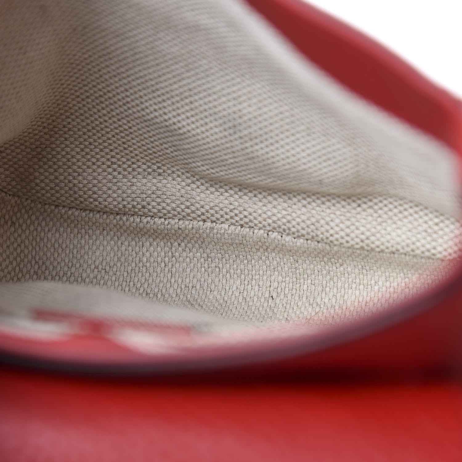 Gucci Pebbled Calfskin Small Soho Flap Crossbody Red 8 of 11