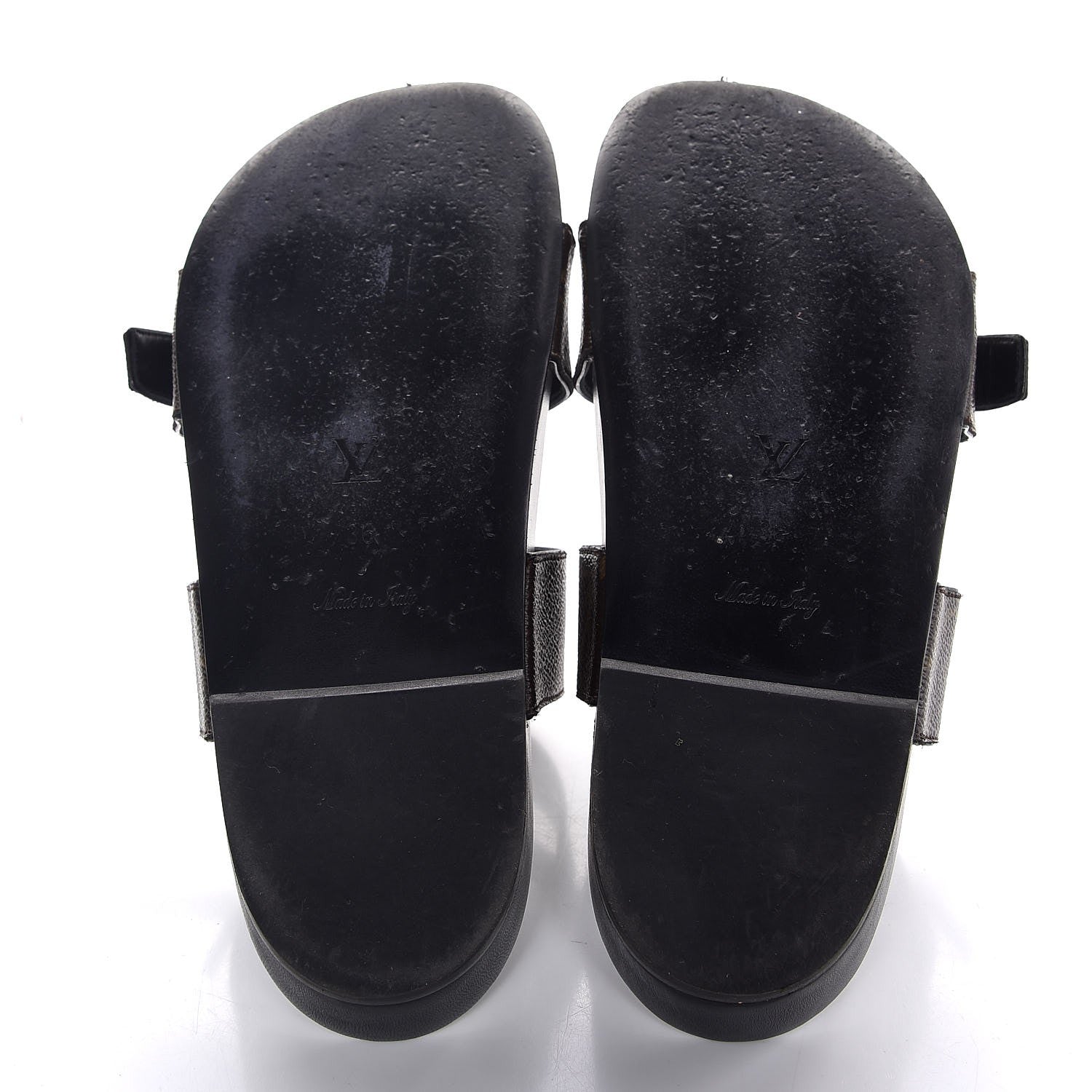 Louis Vuitton Monogram Bom Dia Mule Sandals 36 Black 7 of 9