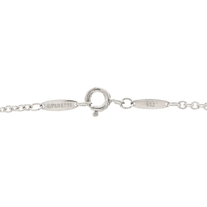 Tiffany Sterling Silver Elsa Peretti Open Heart Lariat Necklace 5 of 5