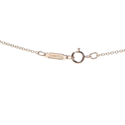 Tiffany 18K Yellow Gold Diamond Heart Knot Pendant Necklace 5 of 8