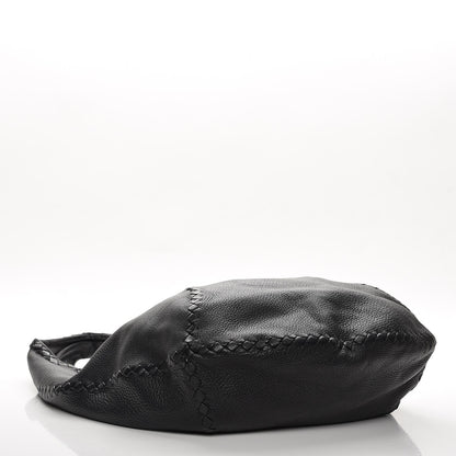 Bottega Veneta Cervo Deerskin Large Hobo Nero Black 4 of 7