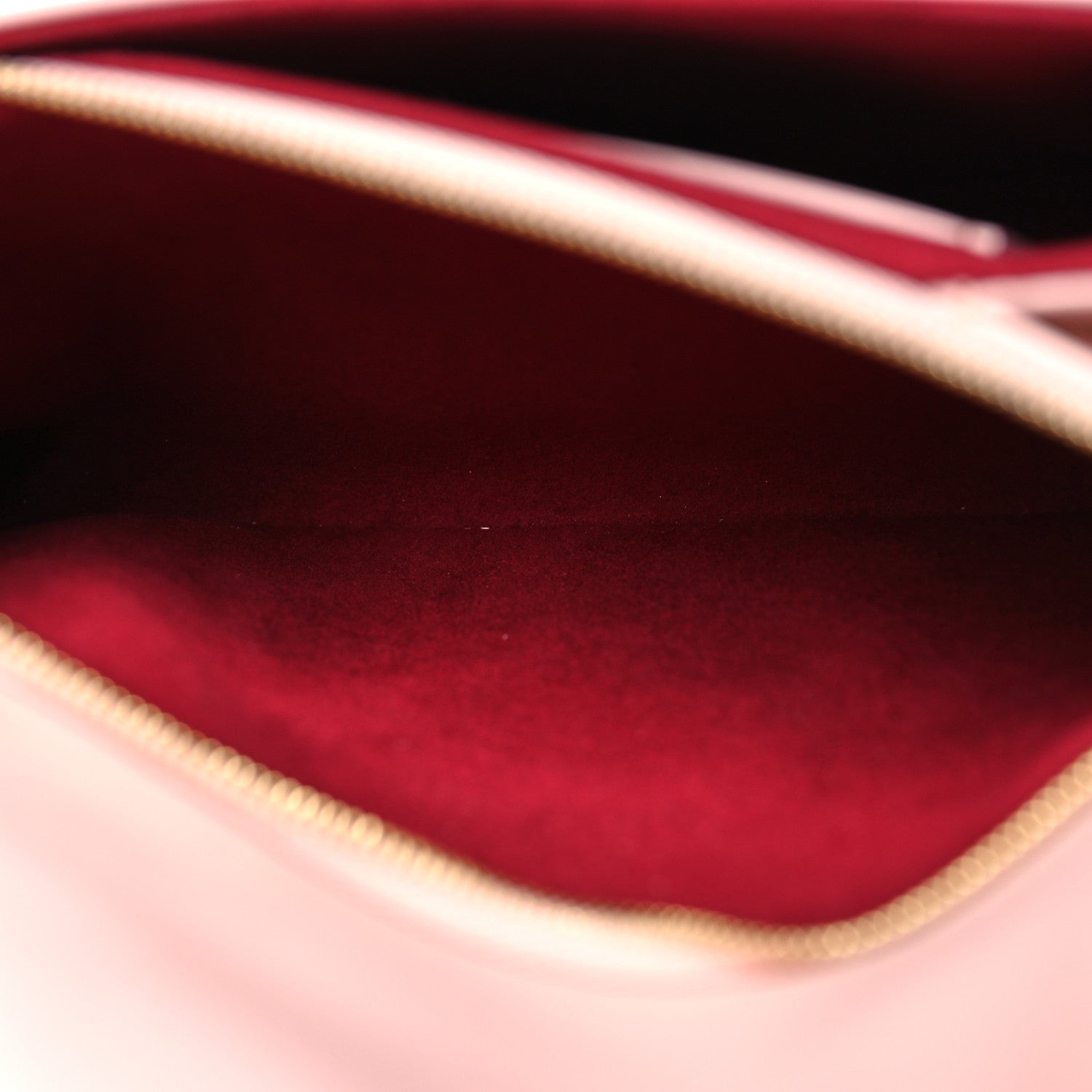 Louis Vuitton Lambskin Embossed Monogram Pochette Coussin Rose 6 of 10