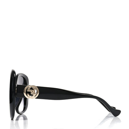 Gucci Acetate Square Frame Chain Sunglasses GG1029SA Black 3 of 7