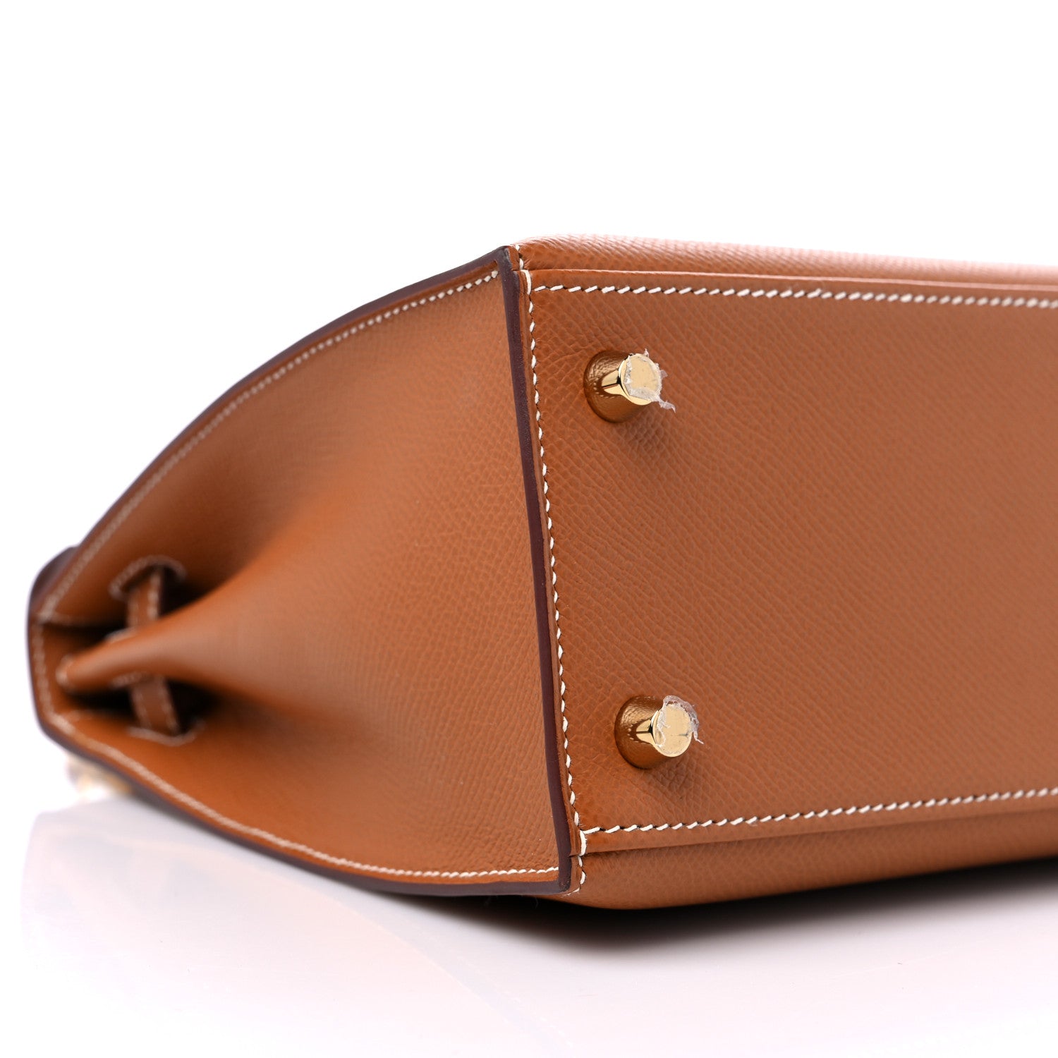 Hermes Epsom Kelly Sellier 25 Gold 8 of 10