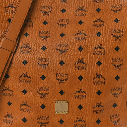 MCM Visetos Large Klara Hobo Cognac 7 of 10