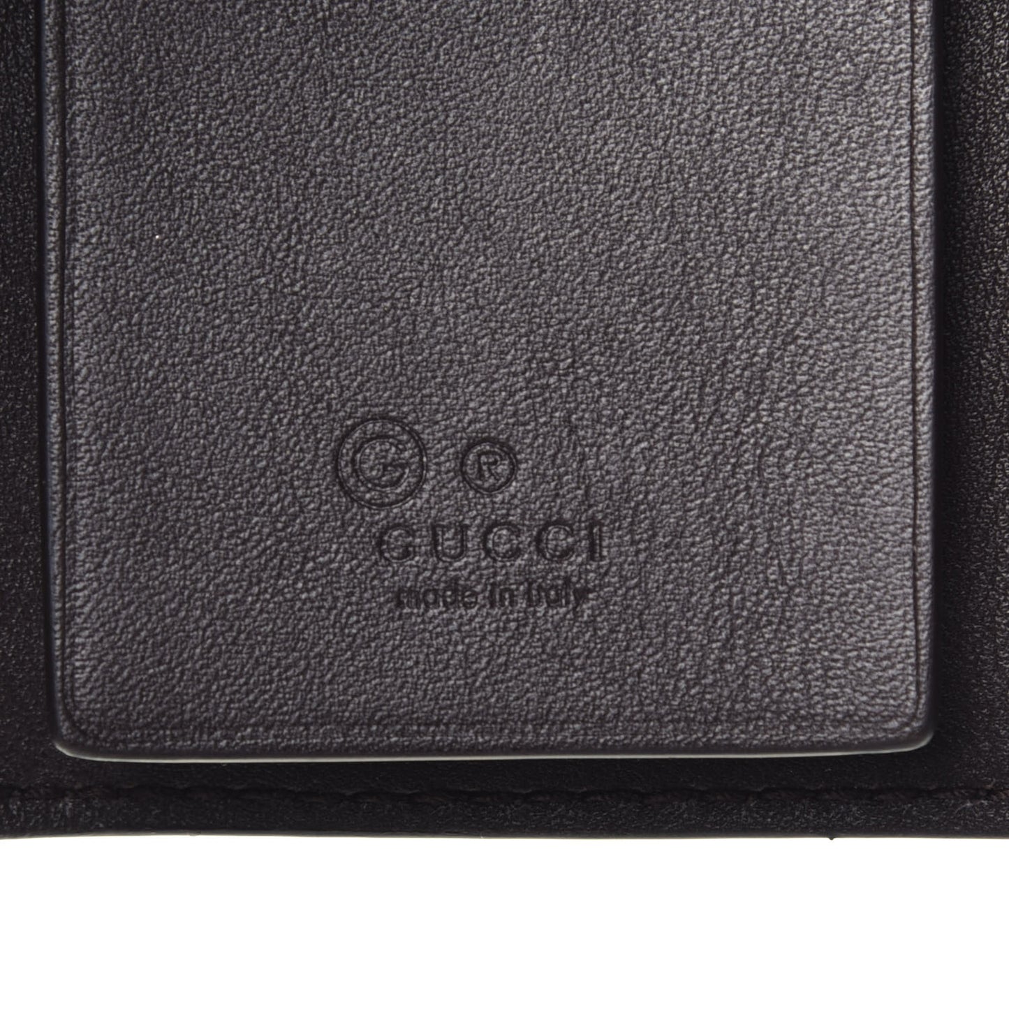 Microguccissima 6 Key Holder Case Black