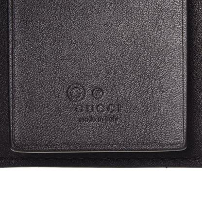 Gucci Microguccissima 6 Key Holder Case Black 6 of 7