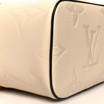 Louis Vuitton Empreinte Monogram Giant Wild At Heart Nice Mini Creme 8 of 10