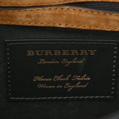 Burberry Derby Calfskin House Check Small Macken Crossbody Bag Pale Orchid 6 of 9