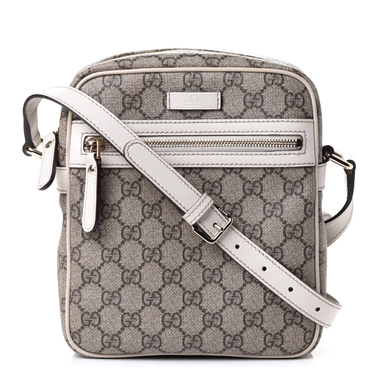 Gucci GG Plus Monogram Messenger Bag Off White 1 of 5