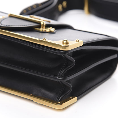 Prada City Calf Saffiano Cahier Bag Black 8 of 9