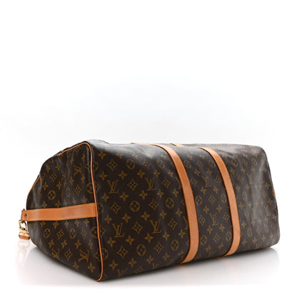Louis Vuitton Monogram Keepall Bandouliere 55 3 of 9