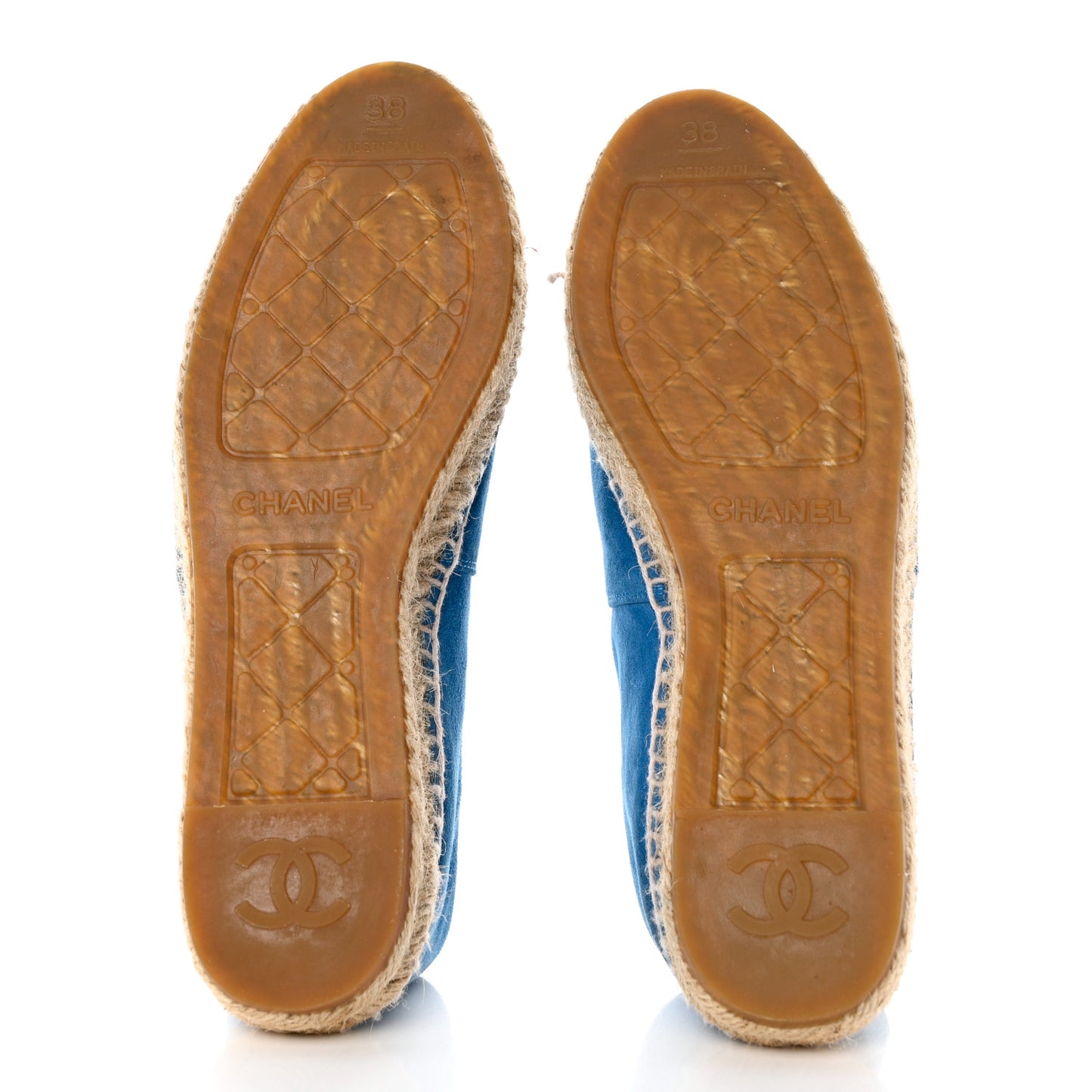 Kid Suede CC Espadrilles 38 Blue
