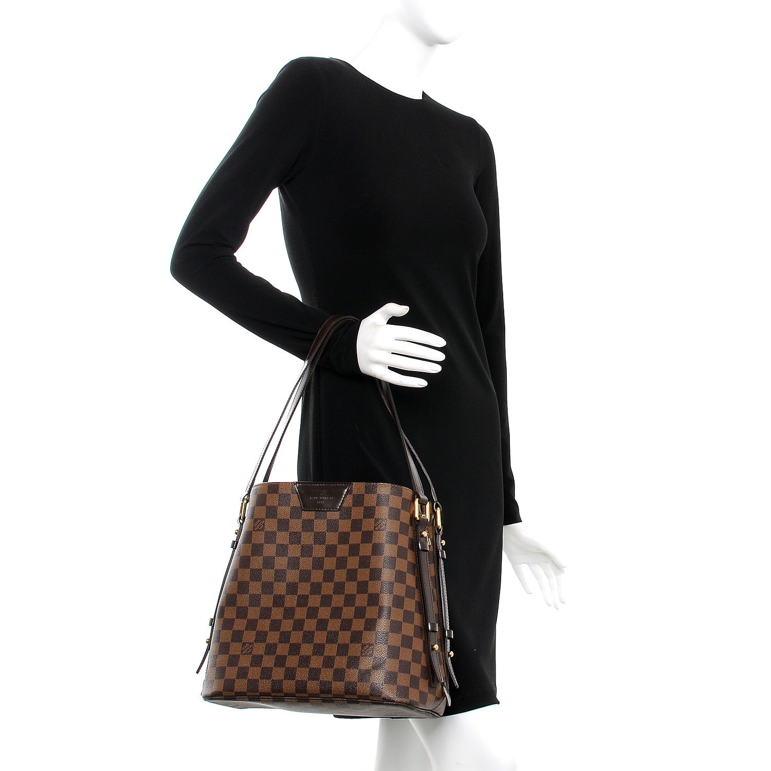 Louis Vuitton Damier Ebene Cabas Rivington 3 of 9