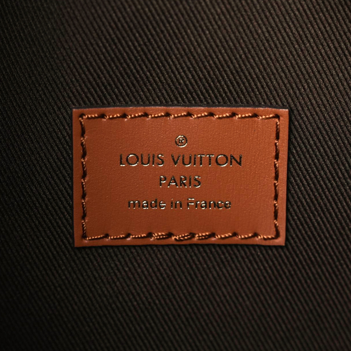 Reverse Monogram Loop Hobo