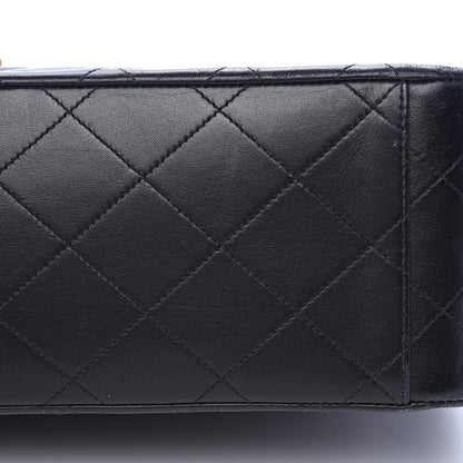 Chanel Lambskin Quilted XL Jumbo Single Flap Black 12 of 16