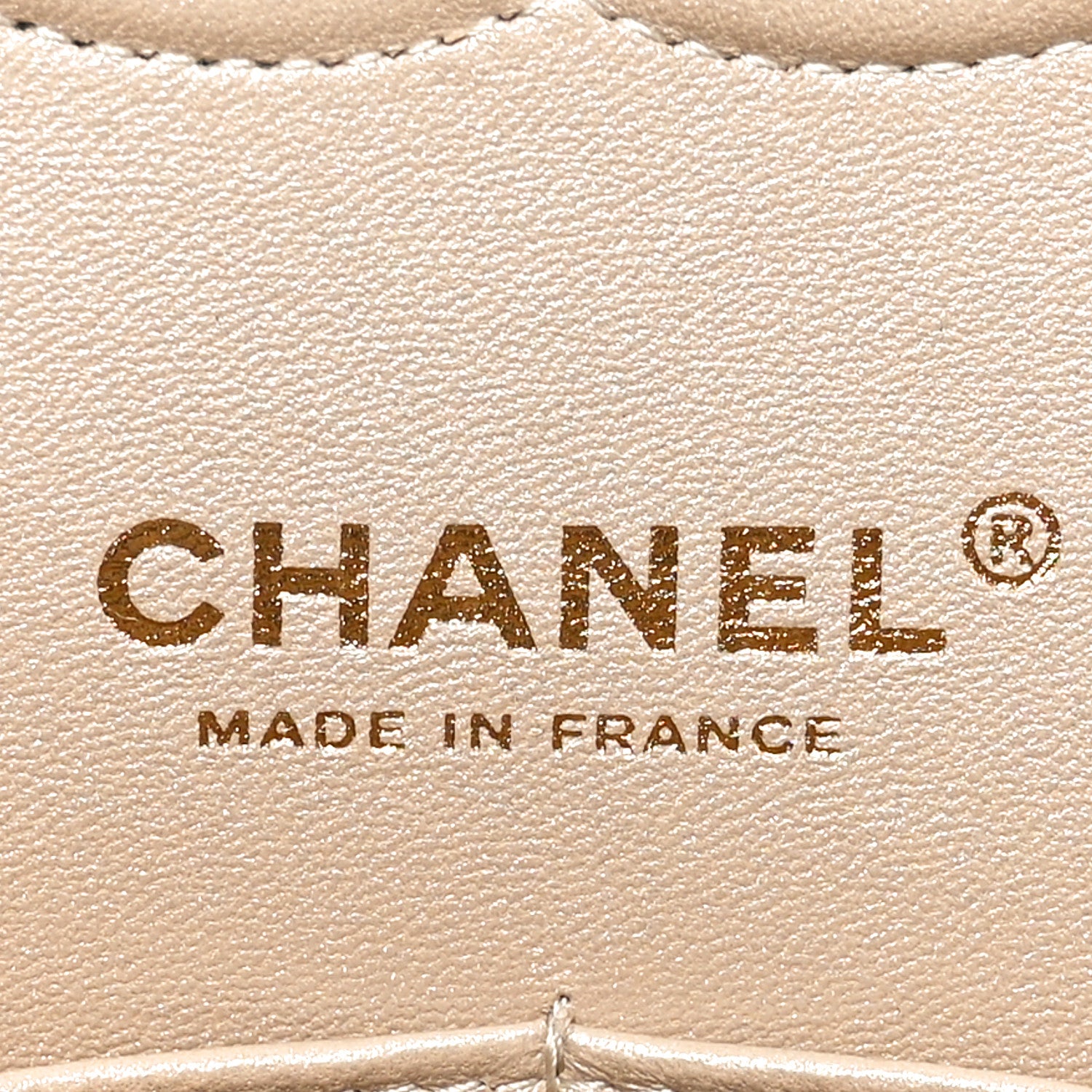 Chanel Tweed Quilted Medium Double Flap Beige Gold Multicolor 6 of 11