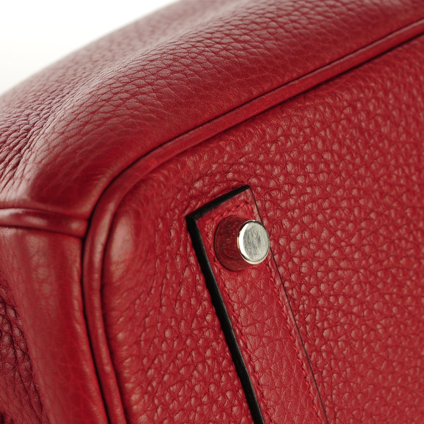Taurillon Clemence Birkin 35 Rouge H