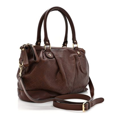 Gucci Diamante Medium Sukey Top Handle Bag Dark Brown 3 of 19
