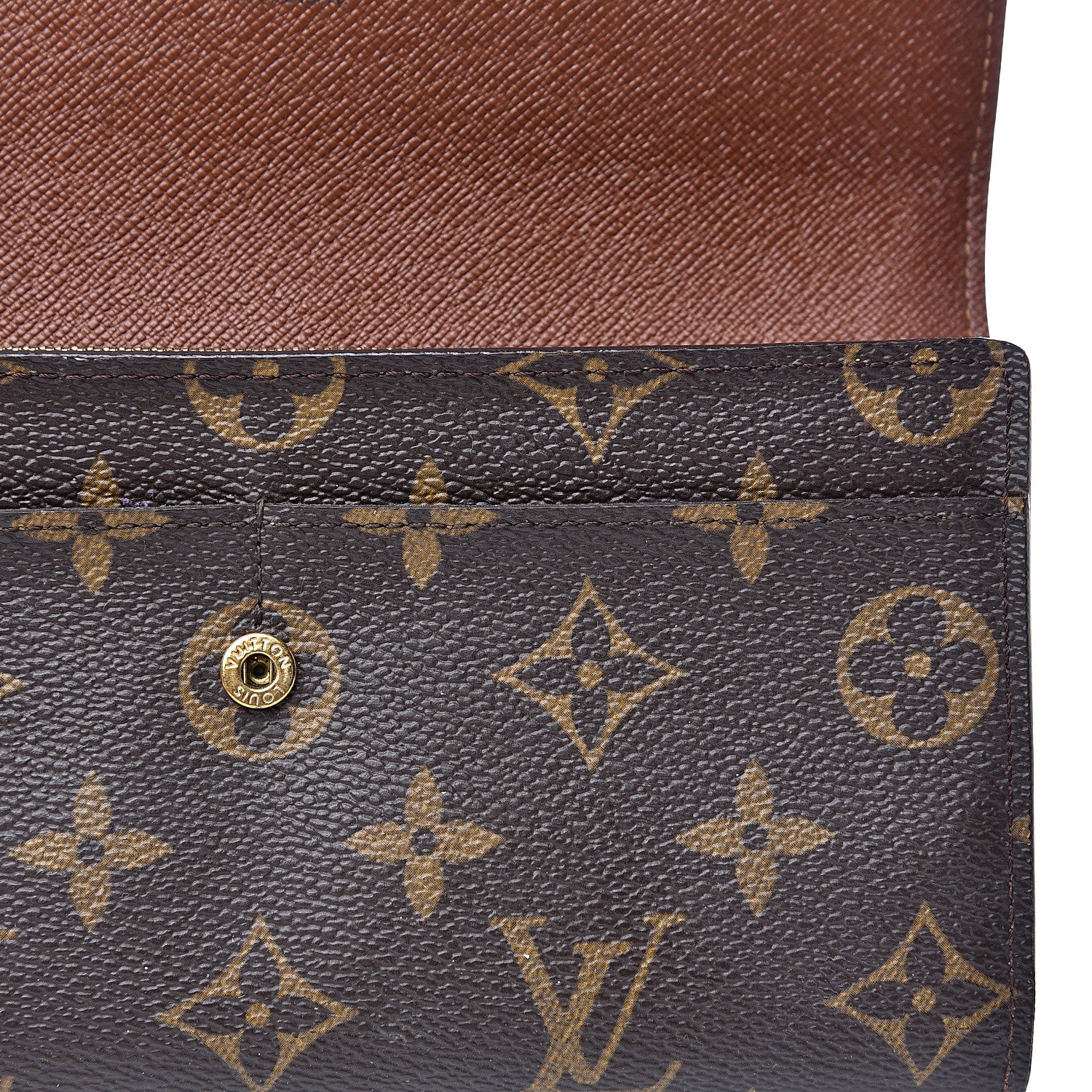 Louis Vuitton Monogram Sarah Wallet 8 of 10