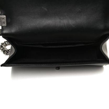 Chanel Lambskin Quilted Medium Boy Flap Black 5 of 13