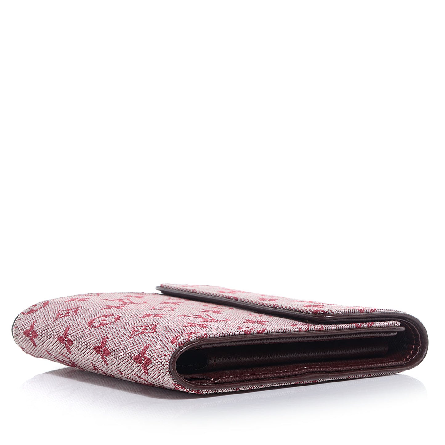 Mini Monogram Compact Wallet Cherry