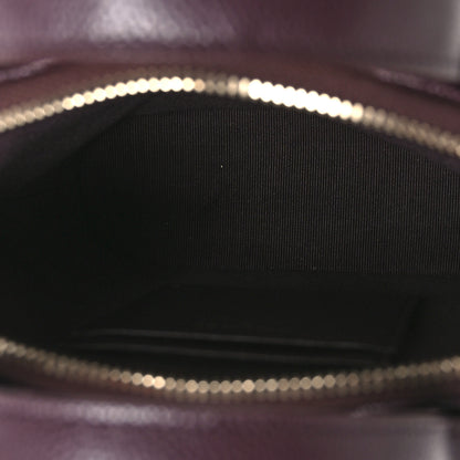 Chanel Caviar Quilted Top Handle Clutch With Chain Dark Brown 5 of 8