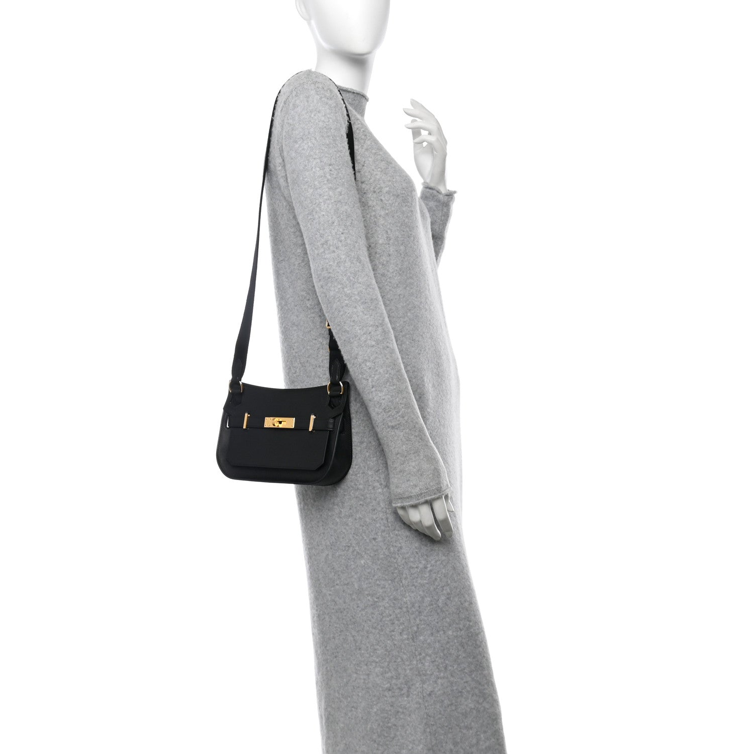 Hermes Evergrain Mini Jypsiere Black 2 of 14