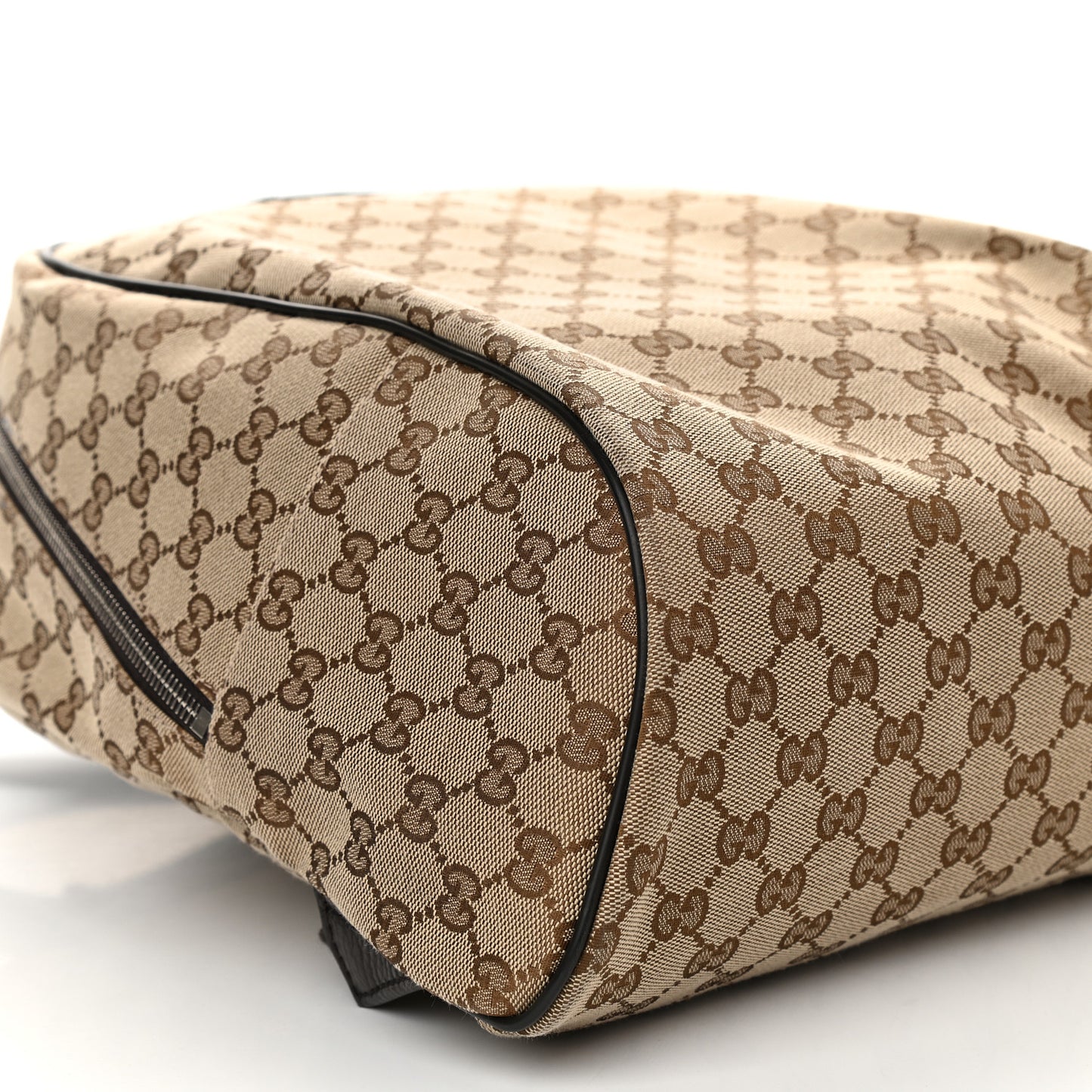 GG Monogram Travel Backpack Dark Brown