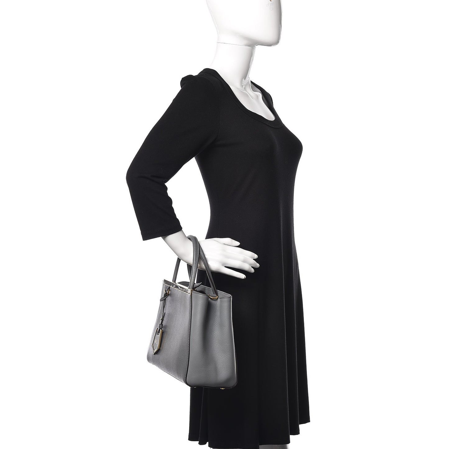 Vitello Elite Petite 2Jours Tote Grigio Grigio Chiaro