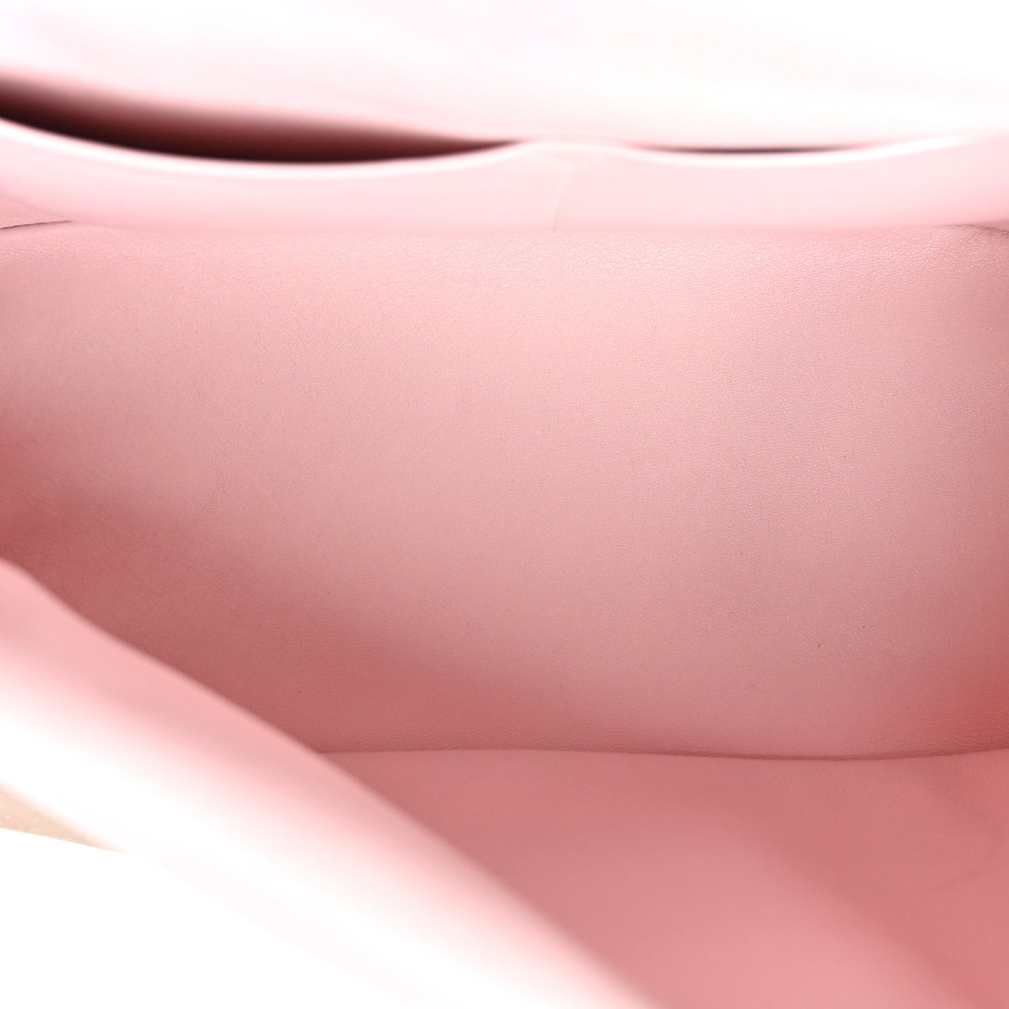 Metallic Bullcalf Small Be Dior Flap Pale Gold