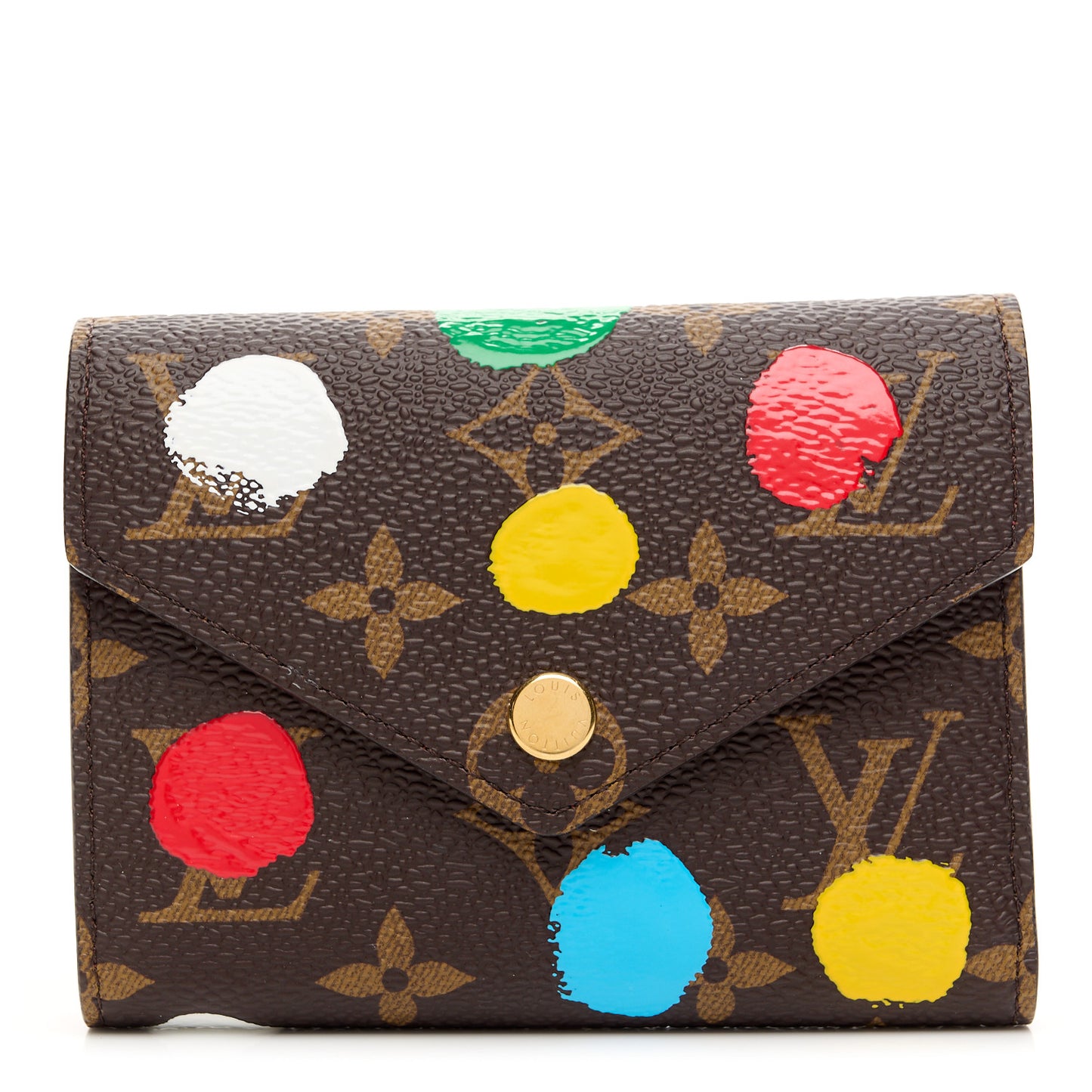 X YK Monogram Victorine Wallet