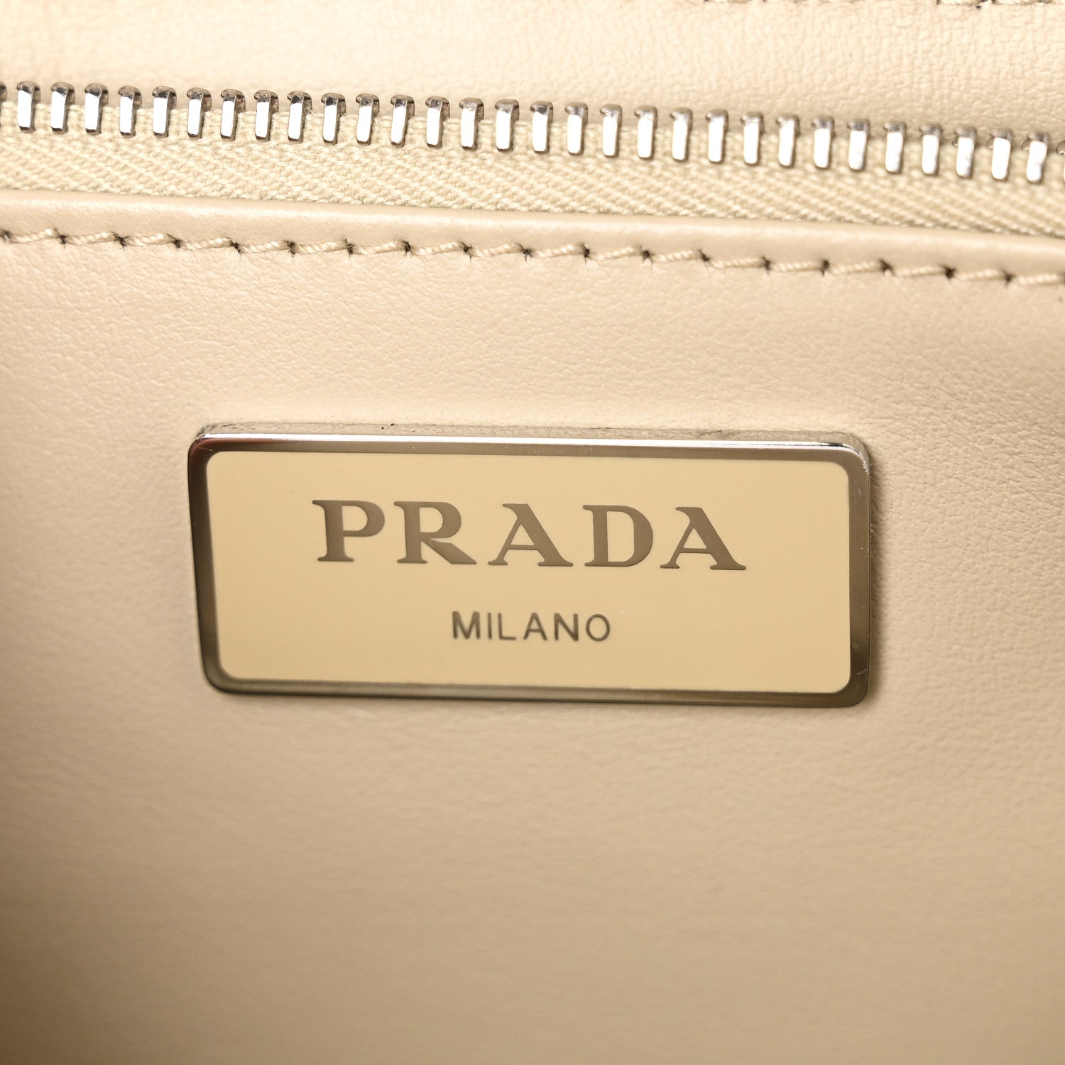 Prada Re-Nylon Spazzolato Double Pocket Buckle Shoulder Bag Deserto 6 of 10