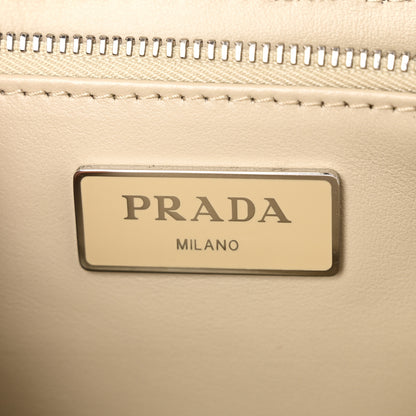 Prada Re-Nylon Spazzolato Double Pocket Buckle Shoulder Bag Deserto 6 of 10