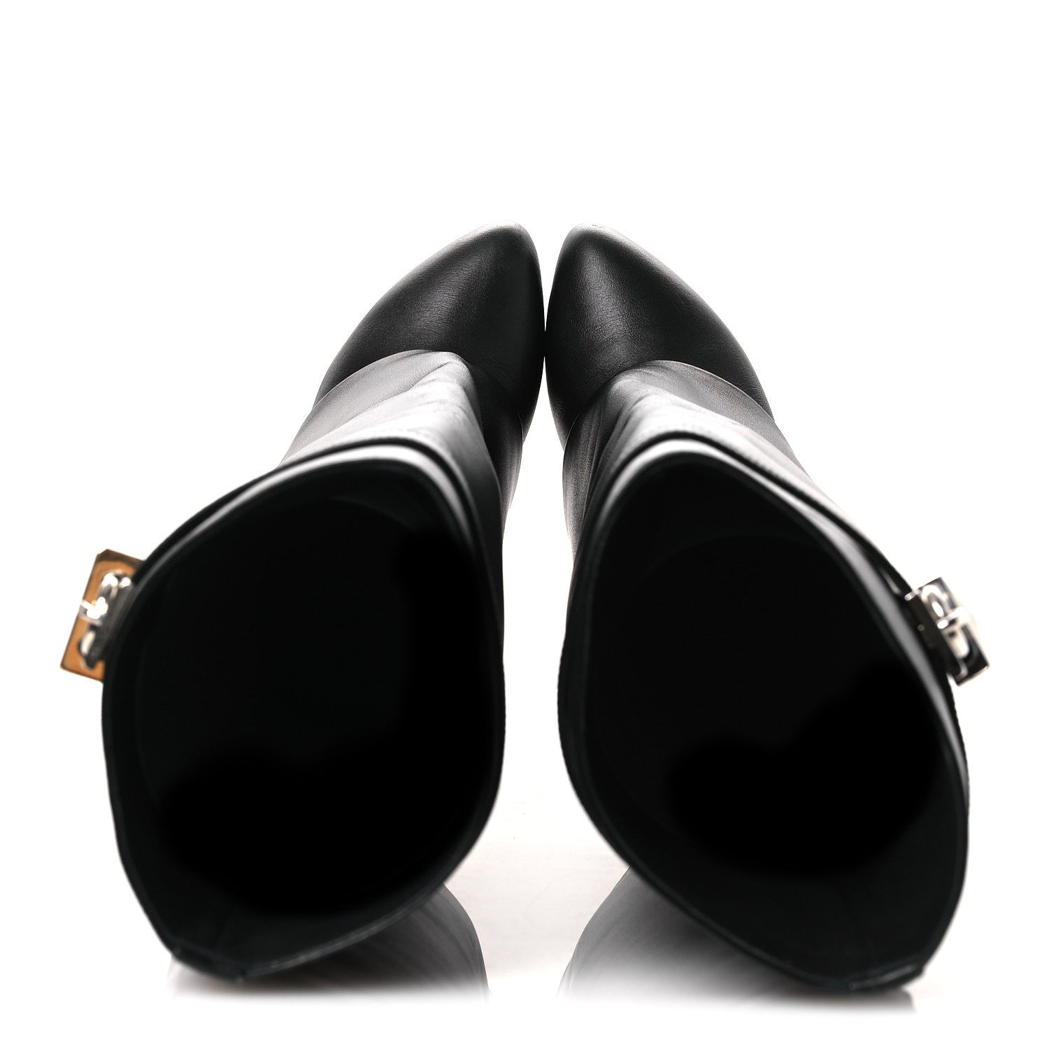 Givenchy Calfskin Shark Lock Pant Boots 37 Black 1862241
