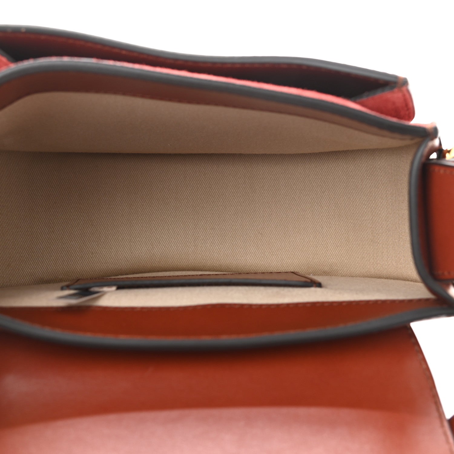 Chloe Calfskin Small Tess Bag Sepia Brown 5 of 10