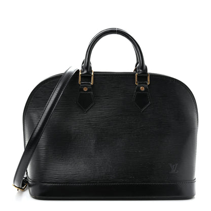 Louis Vuitton Epi Alma PM  Black 1 of 13