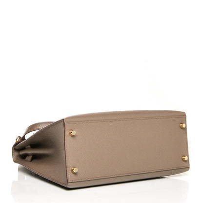 Hermes Epsom Kelly Sellier 28 Etain 7 of 27