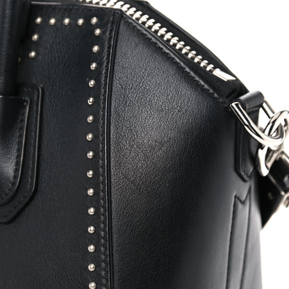 Givenchy Calfskin Small Studded Antigona Black 9 of 12