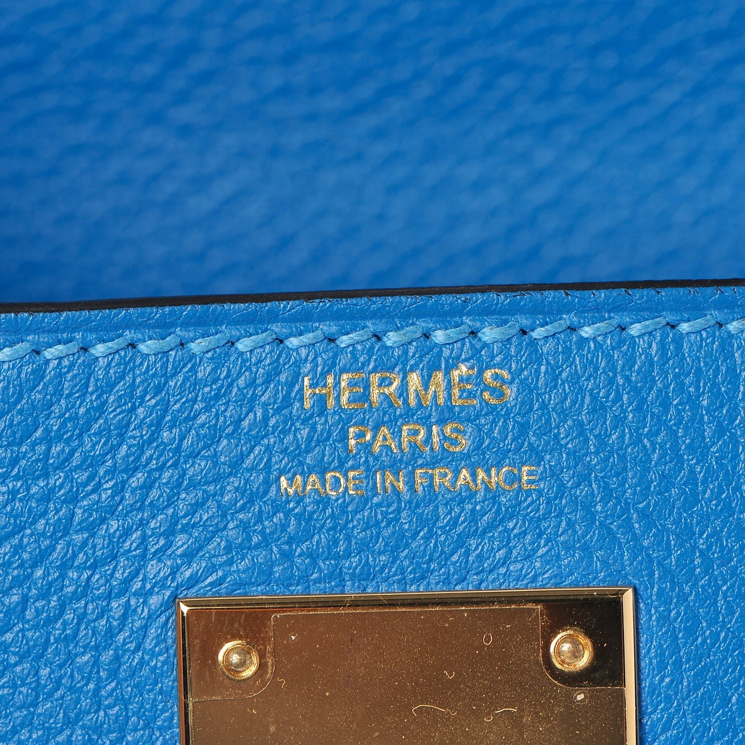 Hermes Evercolor Kelly Retourne 28 Bleu Hydra 15 of 35