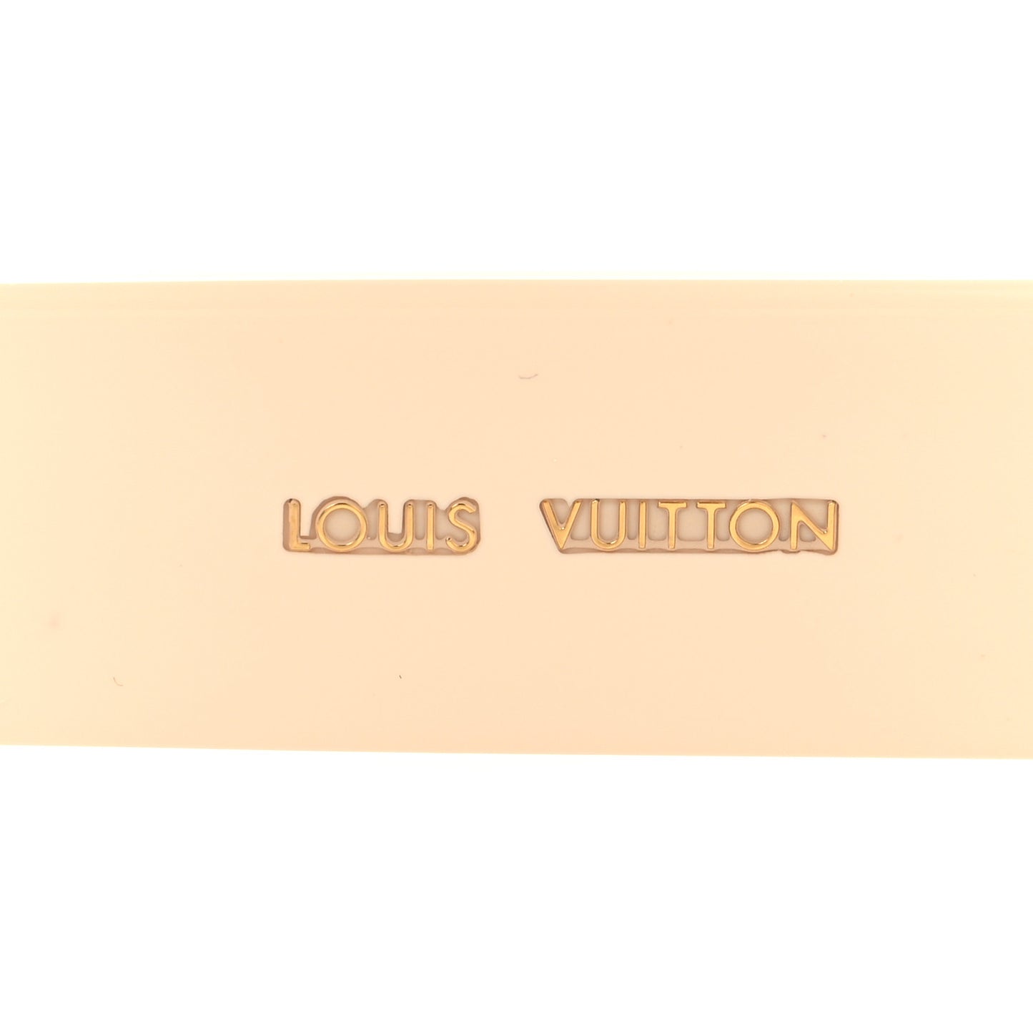 Acetate LV Circle Cat Eye Sunglasses Z2409W White