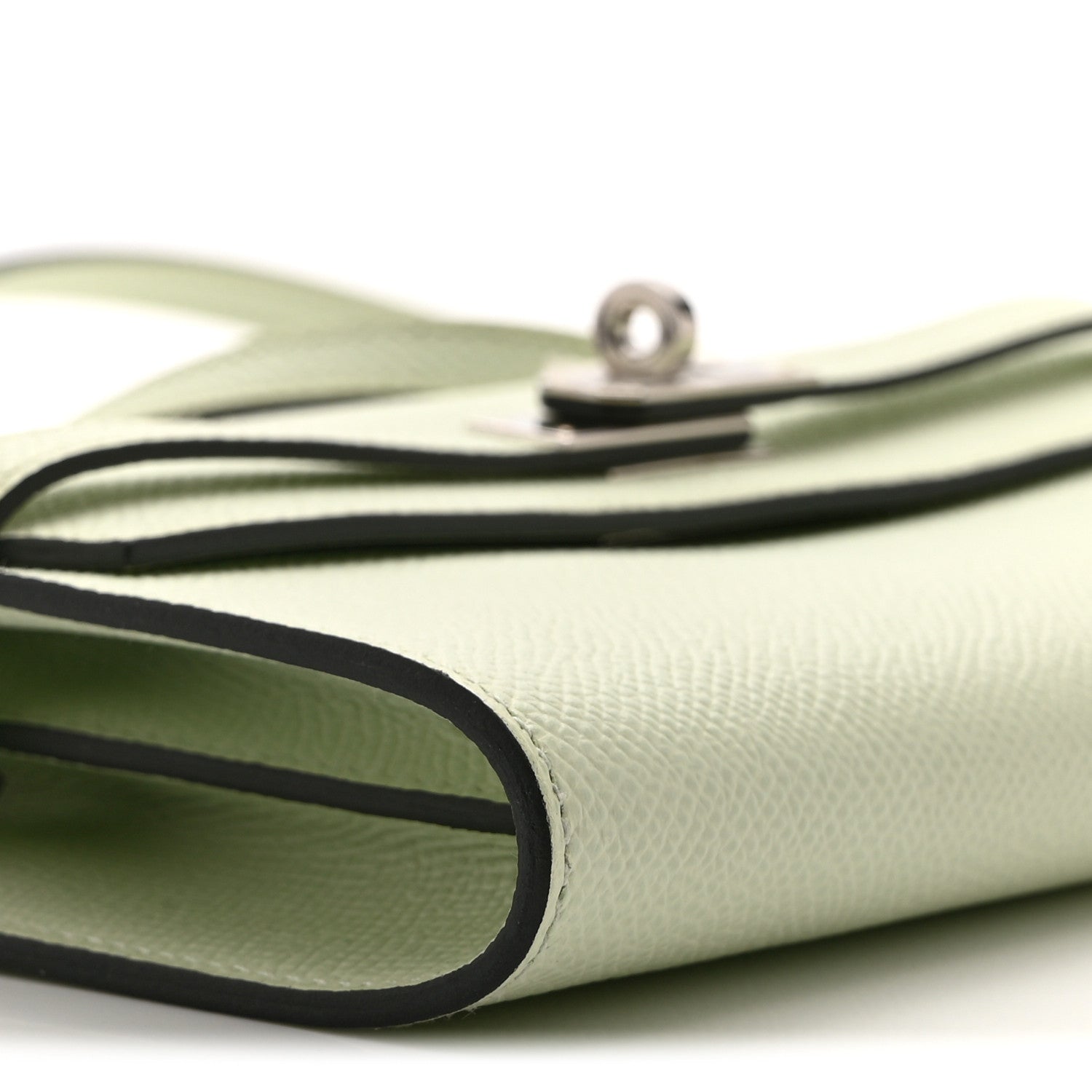 Hermes Epsom Kelly Wallet To Go Vert Fizz 9 of 11
