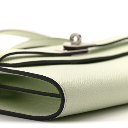 Hermes Epsom Kelly Wallet To Go Vert Fizz 9 of 11