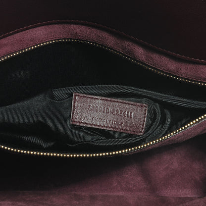 Saint Laurent Leather Large Sac de Jour Carryall Amarena 7 of 7