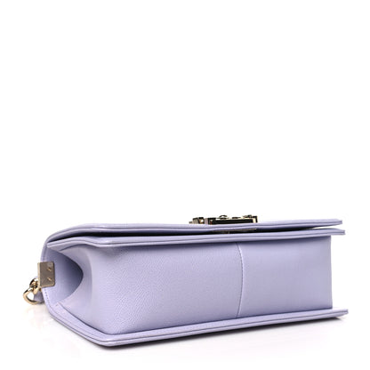Chanel Caviar Quilted Medium Boy Flap Light Purple 4 of 11