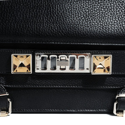 Proenza Schouler Textured Leather PS11 Classic Shoulder Bag Black 14 of 16