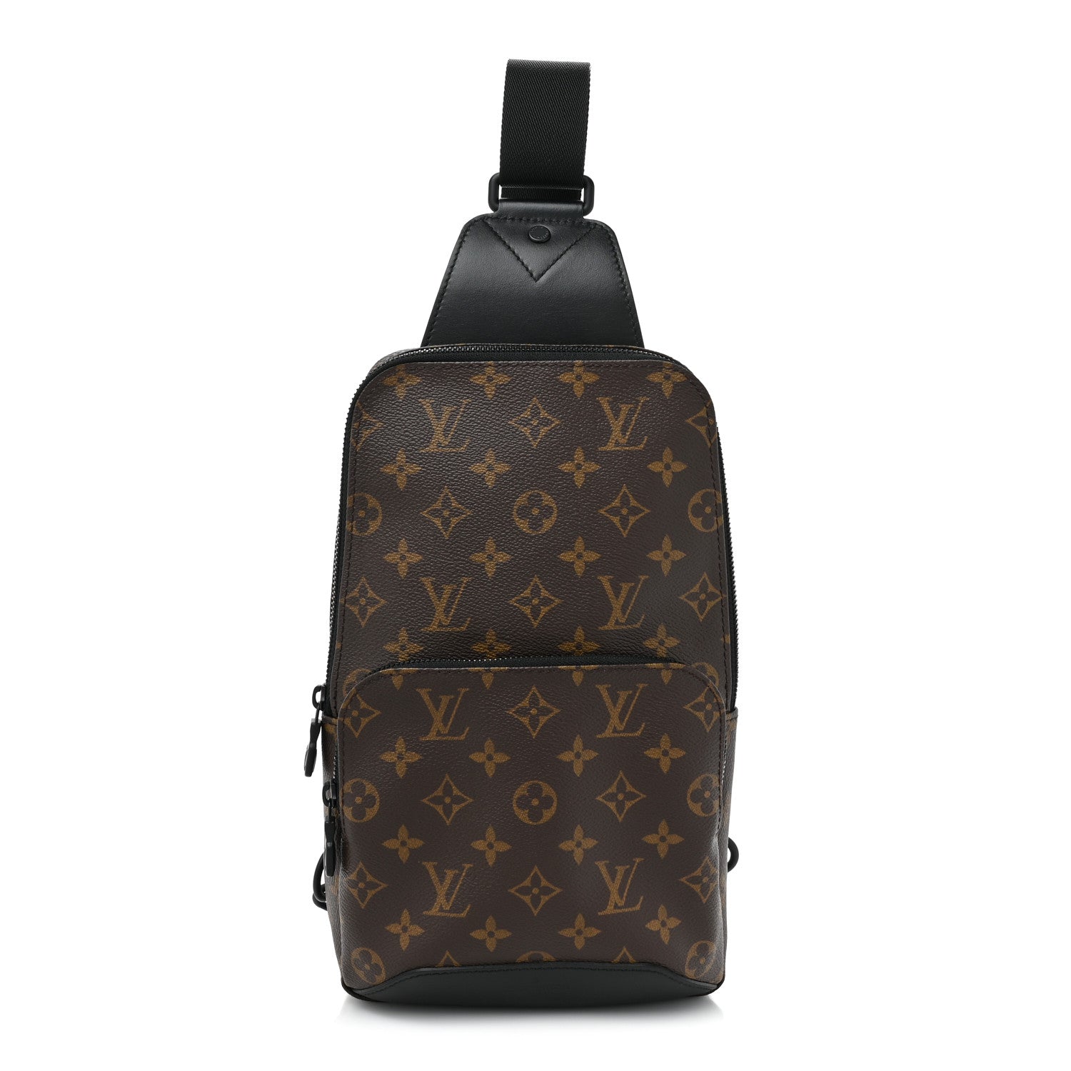Louis Vuitton Monogram Macassar Avenue Sling Bag 1 of 9